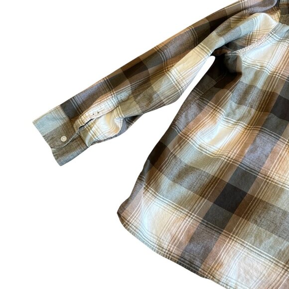 NN07 No Nationality Julio Plaid Button-Down Shirt Long Sleeve Size XXL Men's - Picture 10 of 14